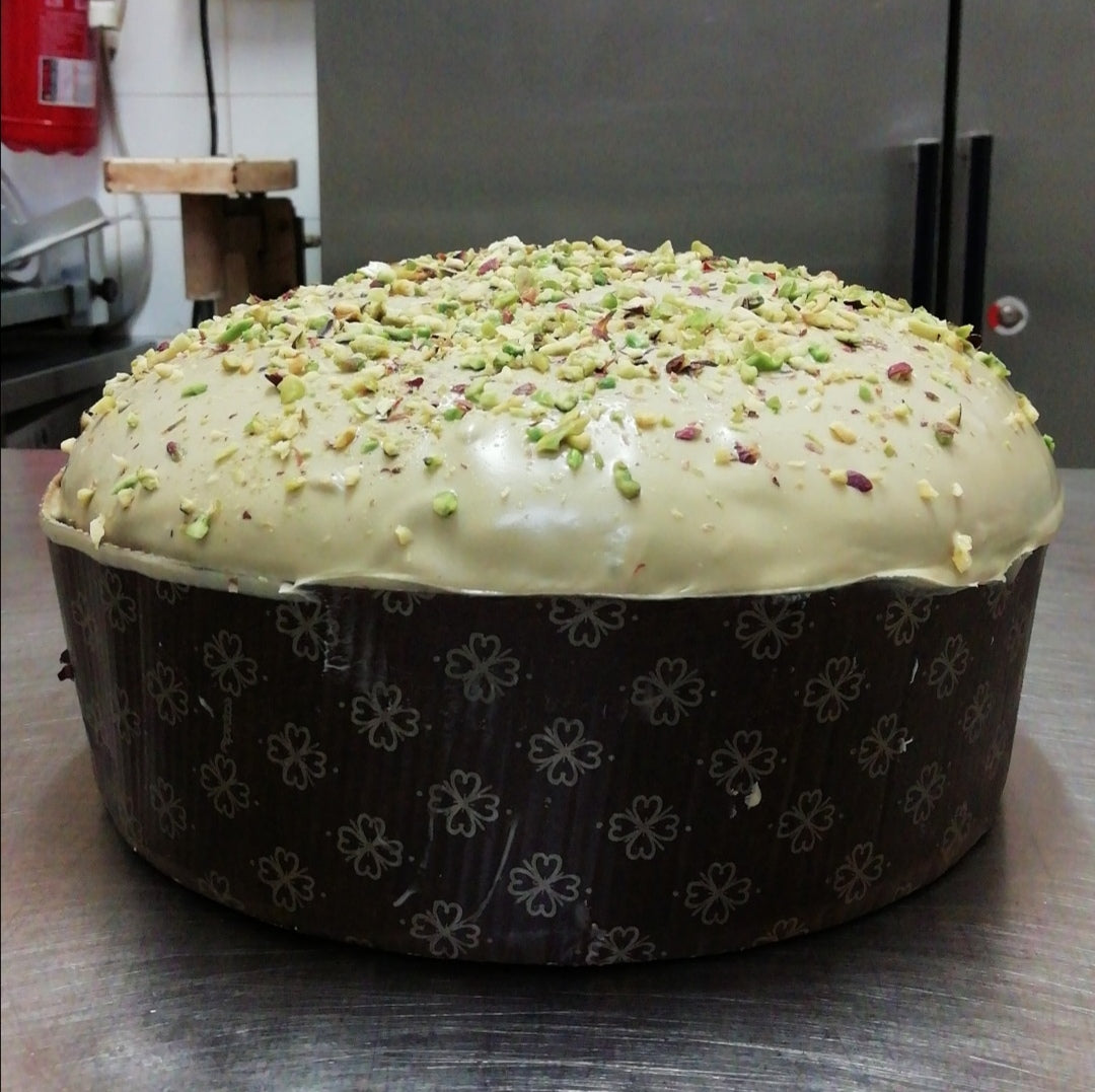 PANETTONE ARTIGIANALE AL PISTACCHIO